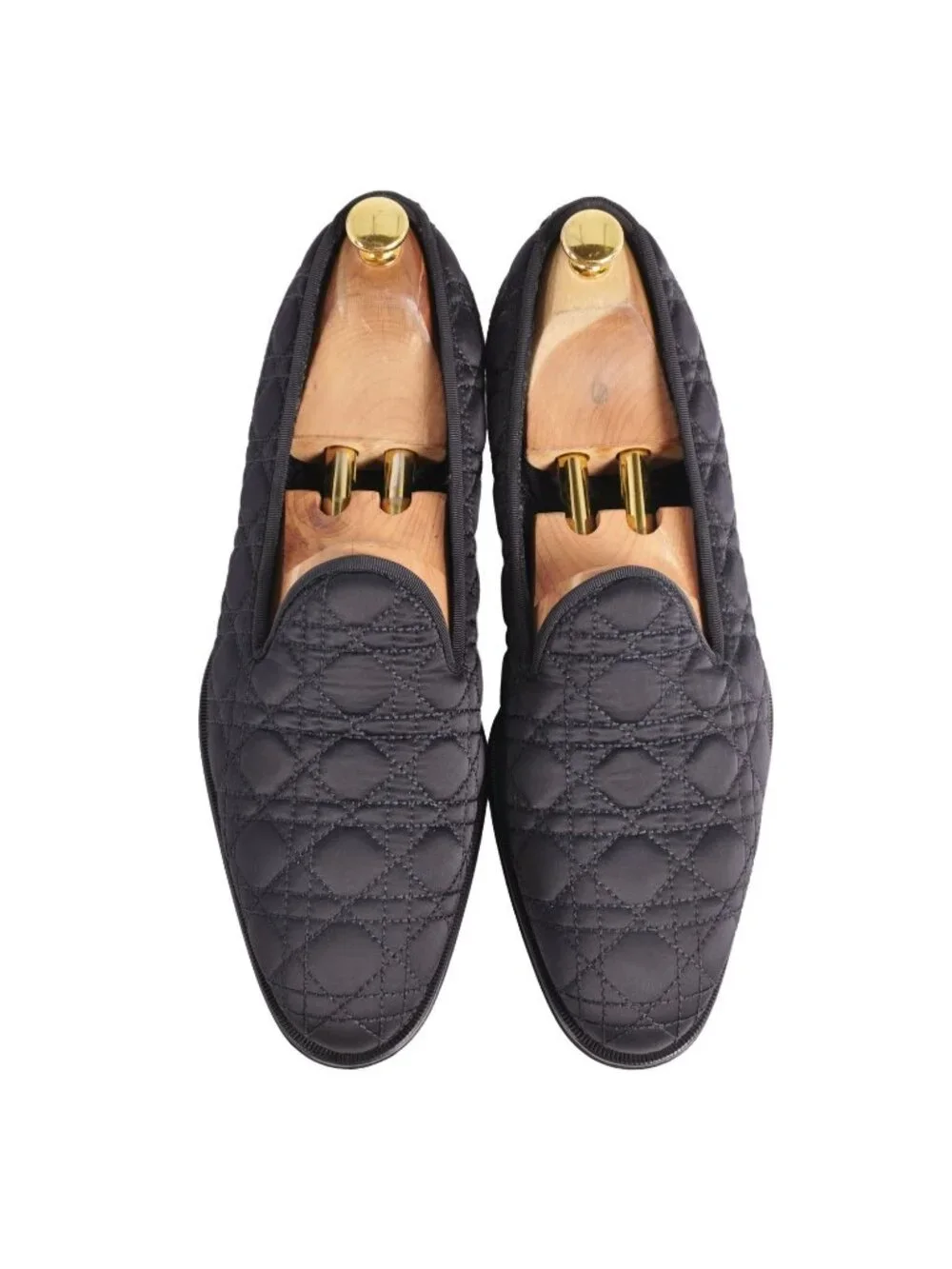 Dior Loafers Slip on Cannage Business Shoes